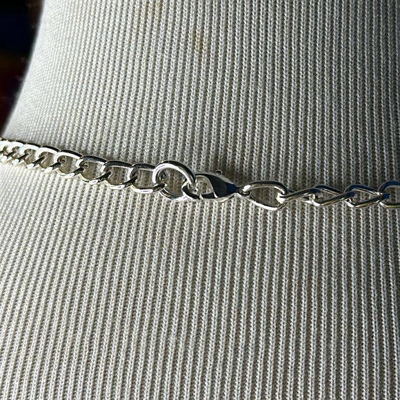 Dyed Oyster shell necklace    #2 - Picture 3 of 9